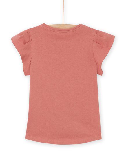 Παιδικη Κοντομανικη Μπλουζα Για Κοριτσια - Πορτοκαλι Παιδικη Κοντομανικη Μπλουζα Για Κοριτσια