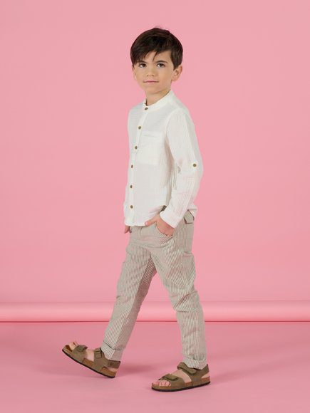Παιδικο Πουκαμισο Για Αγορια - Λευκο Παιδικο Πουκαμισο Για Αγορια