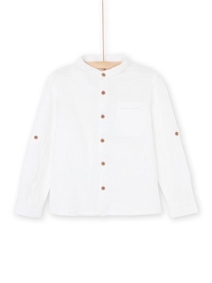 Παιδικο Πουκαμισο Για Αγορια - Λευκο Παιδικο Πουκαμισο Για Αγορια