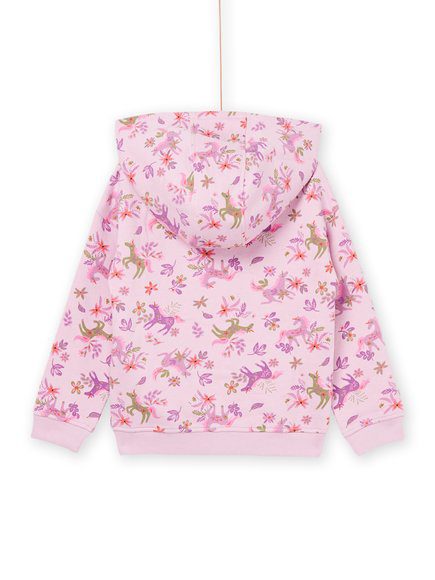 Παιδικη Μωβ Αθλητικη Ζακετα Με Κουκουλα Για Κοριτσια - Μωβ Παιδικη Μωβ Αθλητικη Ζακετα Με Κουκουλα Για Κοριτσια