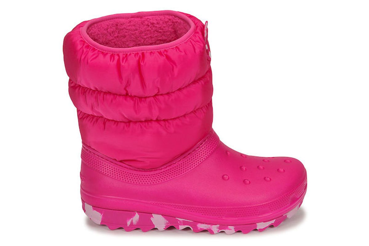 ΠΑΙΔΙΚΕΣ ΓΑΛΟΤΣΕΣ CROCS CLASSIC NEO PUFF BOOT 207684-6XO PINK ΠΑΙΔΙΚΕΣ ΓΑΛΟΤΣΕΣ CROCS CLASSIC NEO PUFF BOOT 207684-6XO PINK