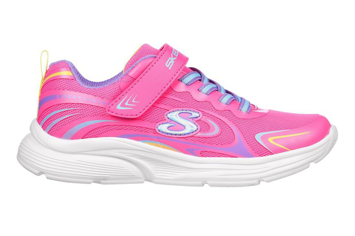 ΠΑΙΔΙΚΑ ΑΘΛΗΤΙΚΑ SKECHERS WAVY LITES EUREKA SHINE 303520L PKMT FUCHSIA