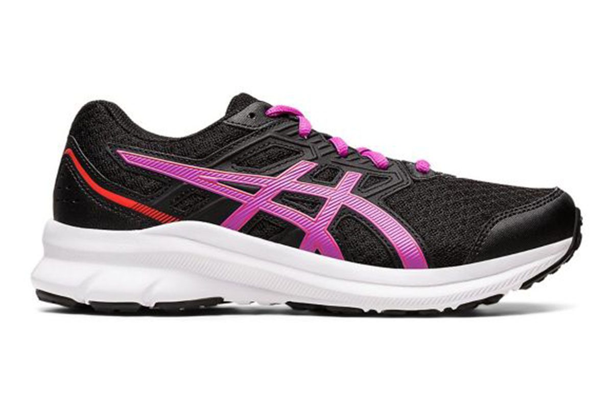 ΠΑΙΔΙΚΑ ΑΘΛΗΤΙΚΑ ASICS HOLT 3 GS ΜΑΥΡΟ ΜΩΒ BLACK