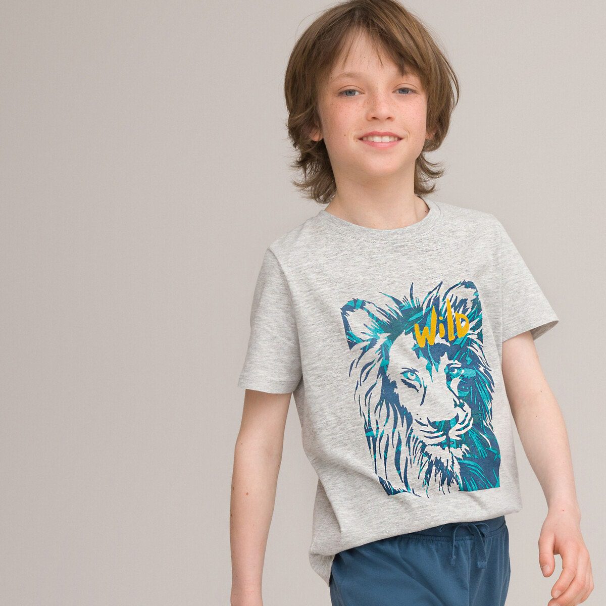 Πιτζάμα από οργανικό βαμβάκι Γκρι Πιτζάμα από οργανικό βαμβάκι Γκρι