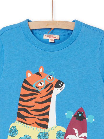 Παιδικη Μπλουζα Για Αγορια - Μπλε Παιδικη Μπλουζα Για Αγορια