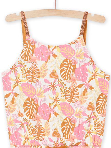 Παιδικο Ολοσωμο Φορεμα Για Κοριτσια - Λευκο Παιδικο Ολοσωμο Φορεμα Για Κοριτσια