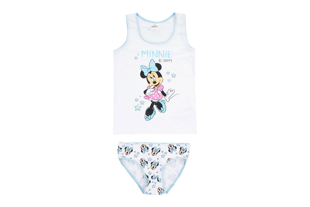 ΠΑΙΔΙΚΟ ΣΕΤ ΕΣΩΡΟΥΧΑ MINNIE MOUSE BE HAPPY WHITE ΠΑΙΔΙΚΟ ΣΕΤ ΕΣΩΡΟΥΧΑ MINNIE MOUSE BE HAPPY WHITE