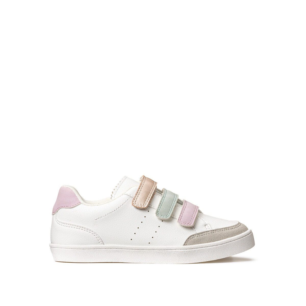 Αθλητικά παπούτσια με βέλκρο Λευκο Αθλητικά παπούτσια με βέλκρο Λευκο