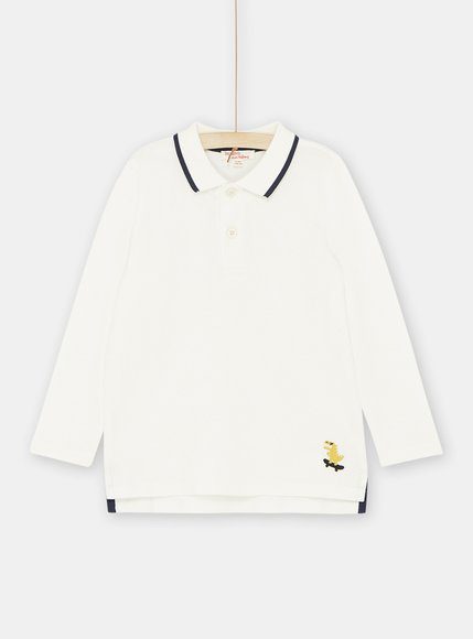 Παιδικη Μακρυμανικη Μπλουζα Για Αγορια - Λευκο Παιδικη Μακρυμανικη Μπλουζα Για Αγορια - Λευκο