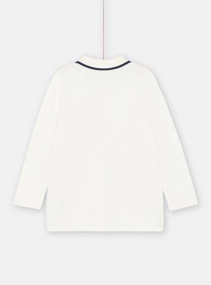 Παιδικη Μακρυμανικη Μπλουζα Για Αγορια - Λευκο Παιδικη Μακρυμανικη Μπλουζα Για Αγορια