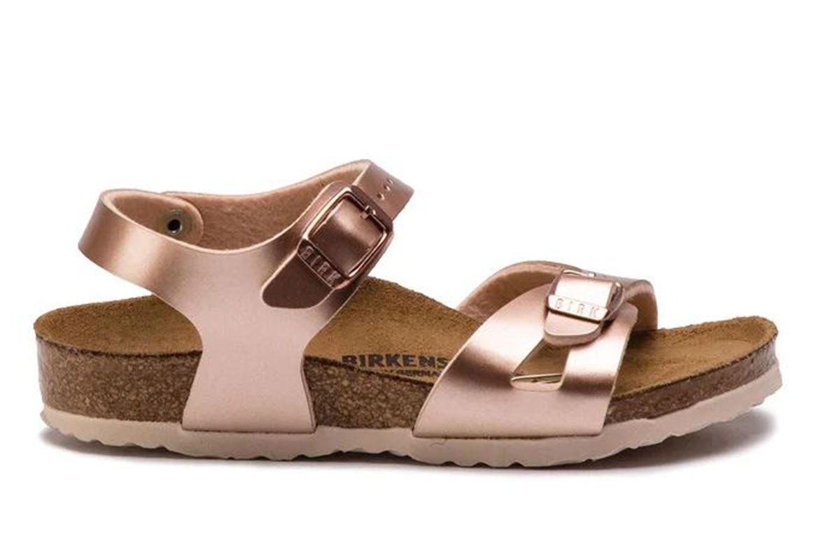 ΠΑΙΔΙΚΑ ΠΕΔΙΛΑ BIRKENSTOCK ARIZONA KIDS ELECTRIC METALLIC COPPER 1012520 PINK