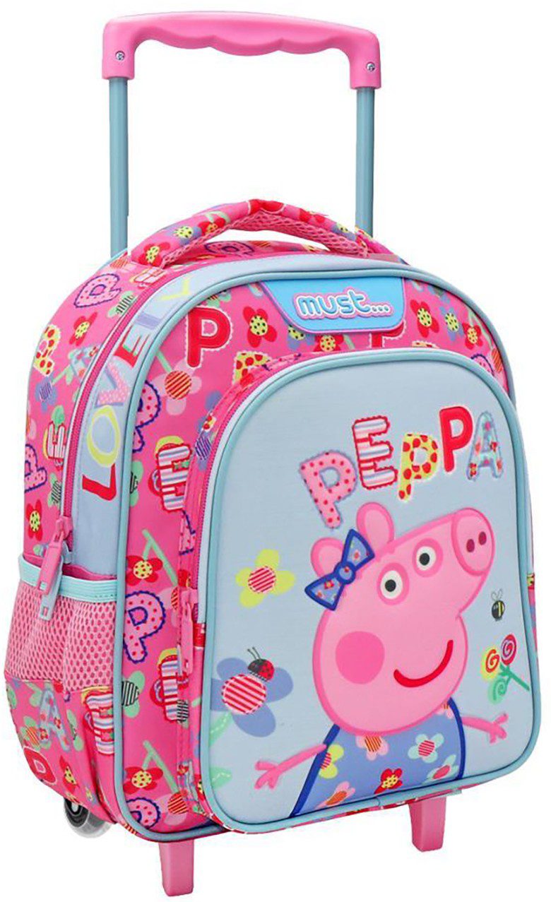 Σακιδιο Trolley Νηπιου Peppa Pig Lovely 2023