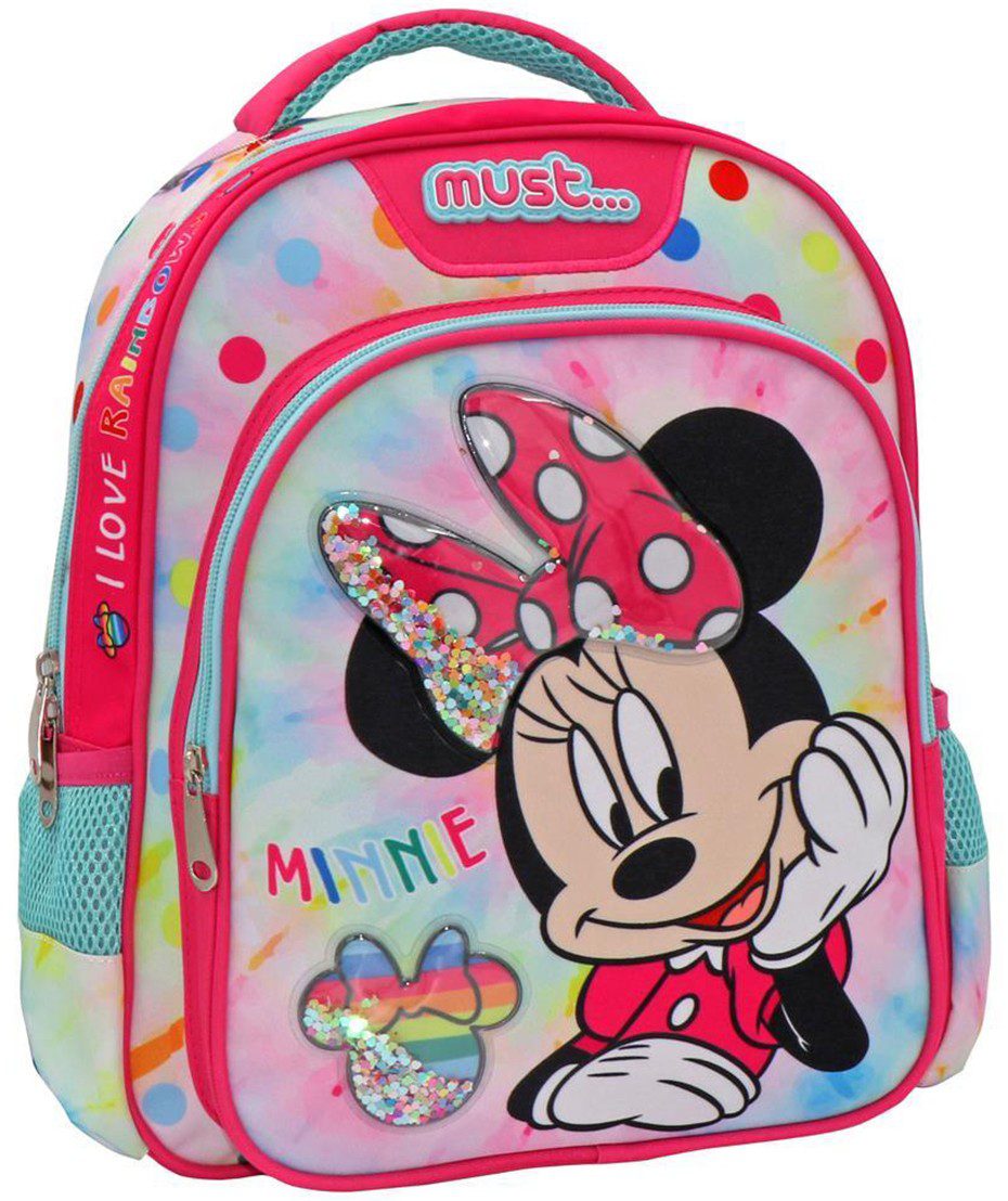 Σακιδιο Νηπιου Minnie Mouse I Love Rainbow 2023