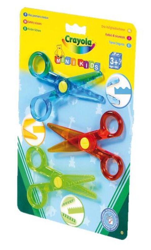 Crayola 3 Ψαλιδάκια Mini Kids Crayola 3 Ψαλιδάκια Mini Kids
