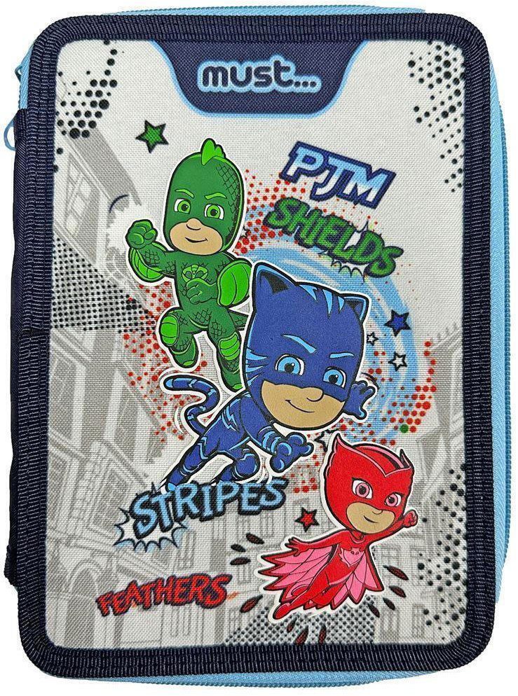 Κασετινα Διπλη Γεματη Pj Masks Anyone Can Be Hero