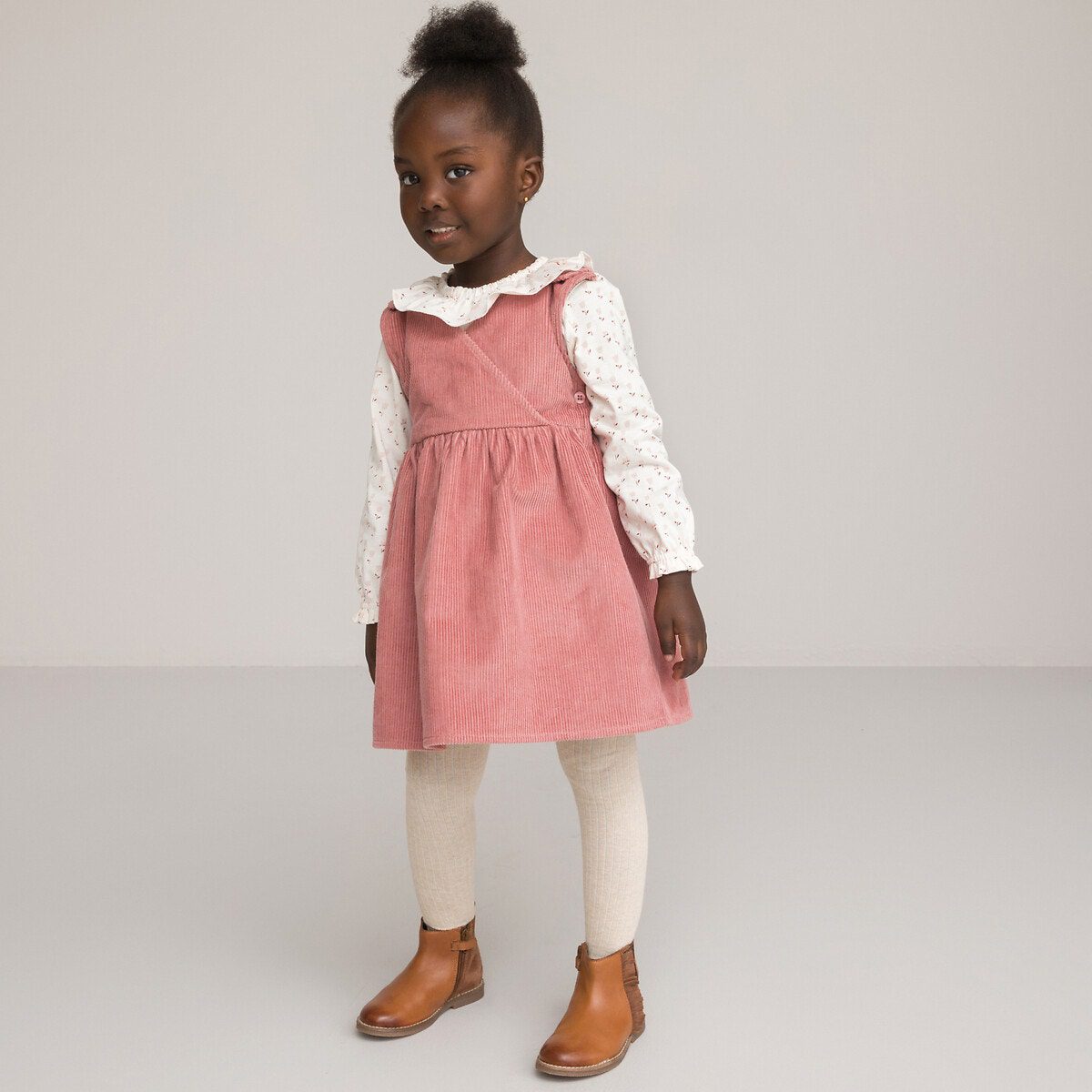 Σύνολο μπλούζα και φόρεμα Ροζ Σύνολο μπλούζα και φόρεμα Ροζ