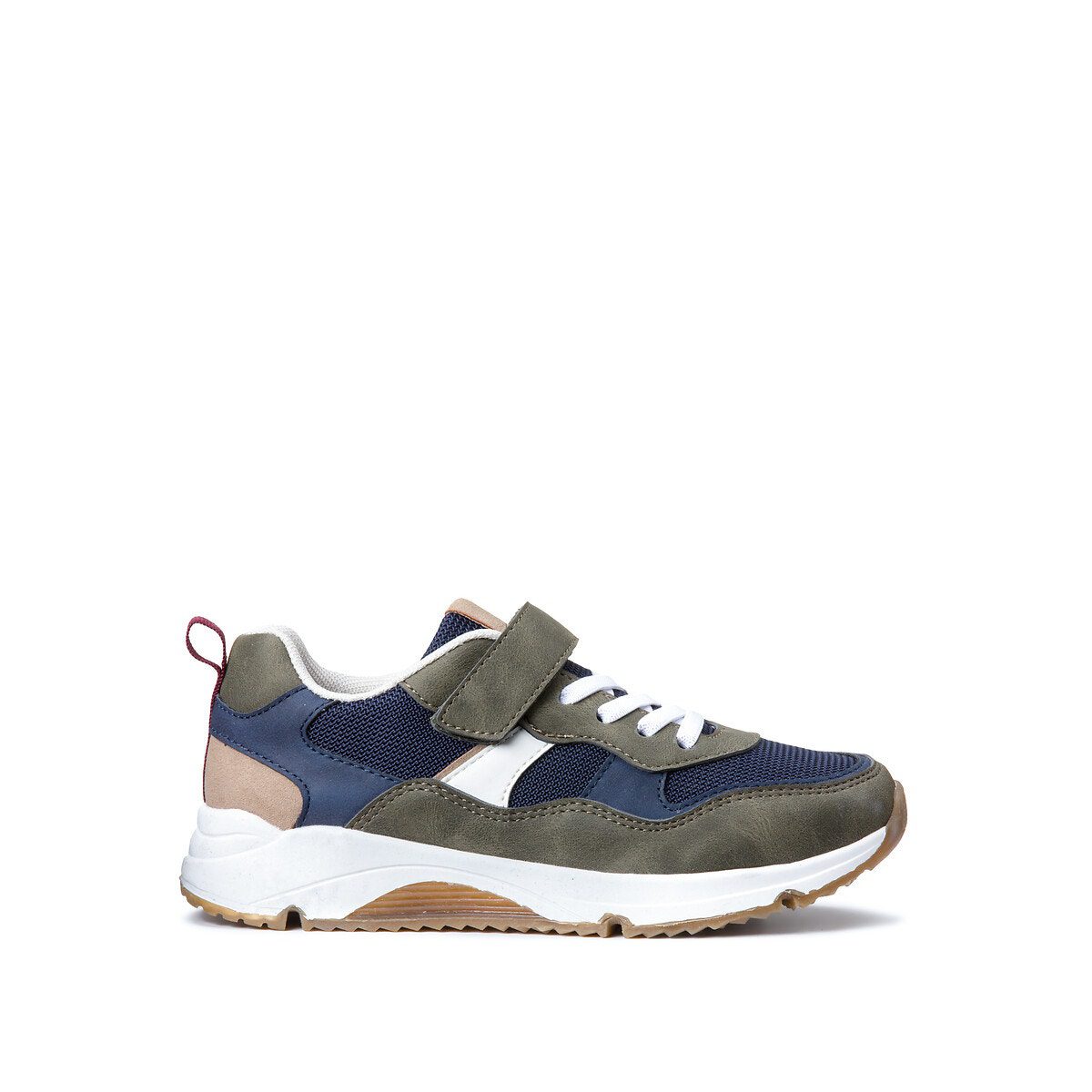 Χαμηλά αθλητικά παπούτσια με κορδόνια και βέλκρο Πρασινο Χαμηλά αθλητικά παπούτσια με κορδόνια και βέλκρο Πρασινο