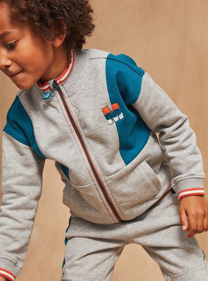 Παιδική Ζακέτα Για Αγόρια Sergent Major Gray - Γκρι Παιδική Ζακέτα Για Αγόρια Sergent Major Gray