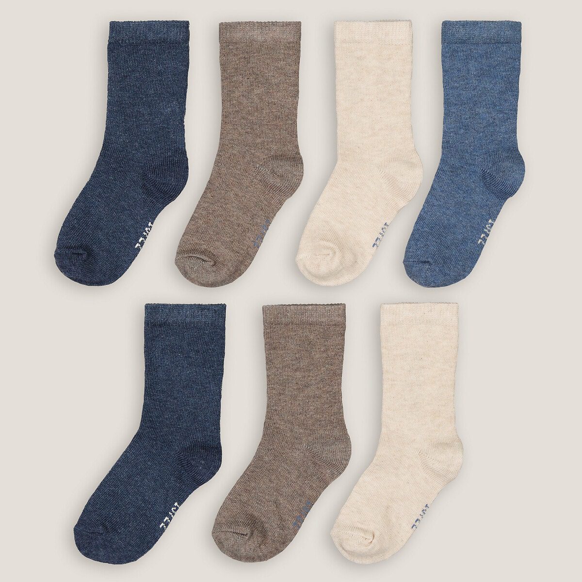 Σετ 7 ζευγάρια κάλτσες Διαφορα Χρωματα