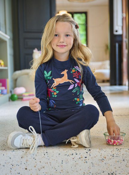 Παιδικη Μπλουζα Για Κοριτσια - Μπλε Παιδικη Μπλουζα Για Κοριτσια - Μπλε