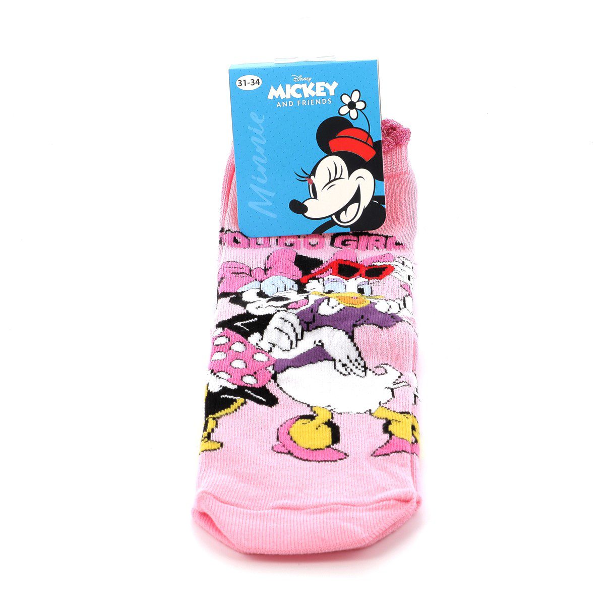 Παιδικές Κάλτσες για Κορίτσι Disney Minnie Χρώματος Ροζ MN20505-MINNIE AND DAISY Παιδικές Κάλτσες για Κορίτσι Disney Minnie Χρώματος Ροζ MN20505-MINNIE AND DAISY