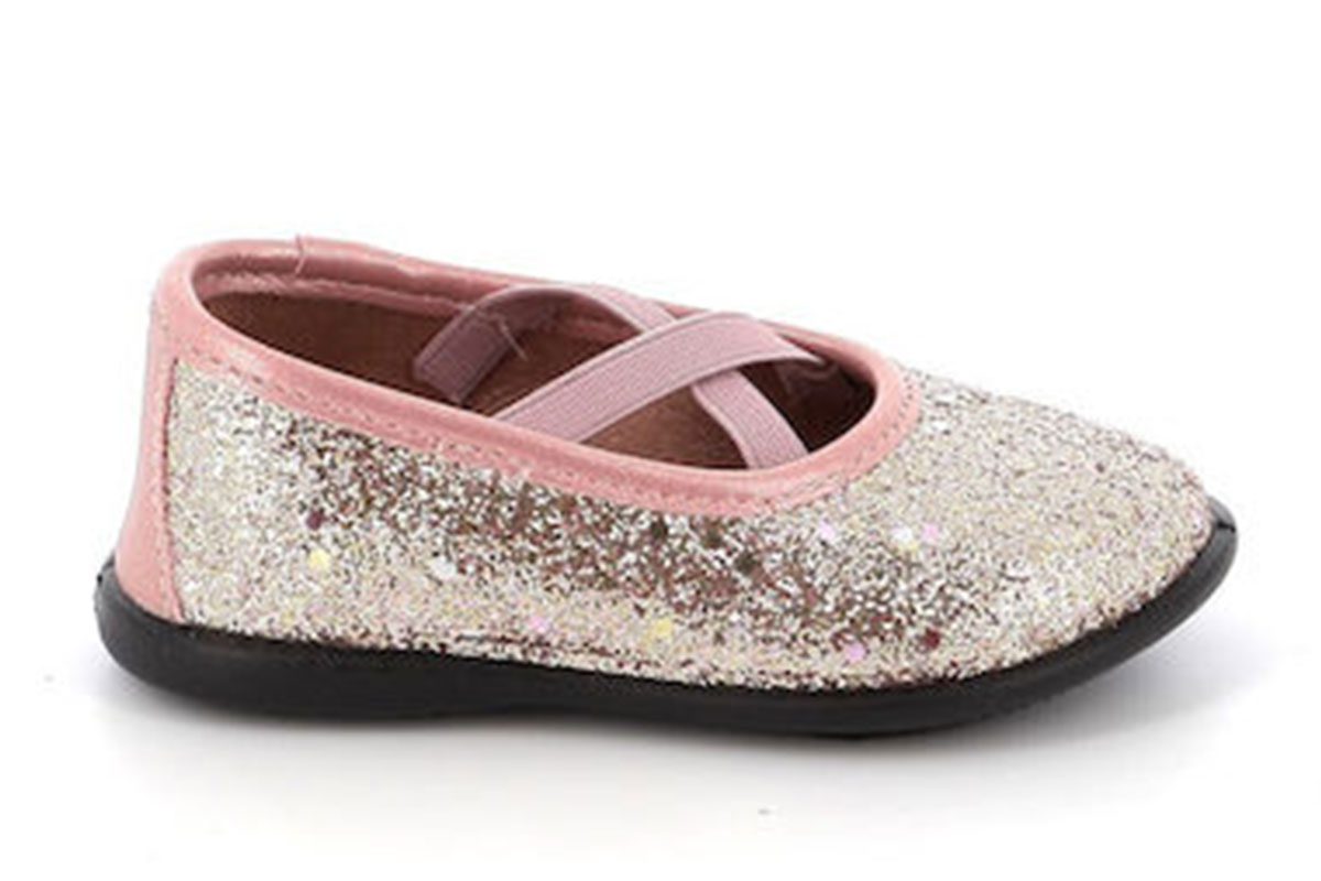 ΠΑΙΔΙΚΕΣ ΜΠΑΡΕΤΕΣ CONGUITOS GLITTER ΜΕ ΛΑΣΤΙΧΟ OSSH102084 PINK