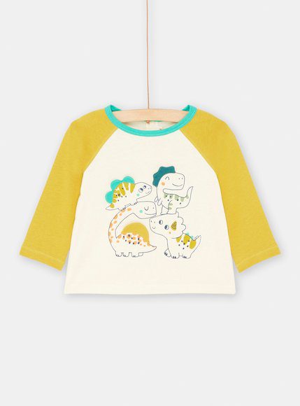 Βρεφική Μακρυμάνικη Μπλούζα Για Αγόρια Multicolour Turtle