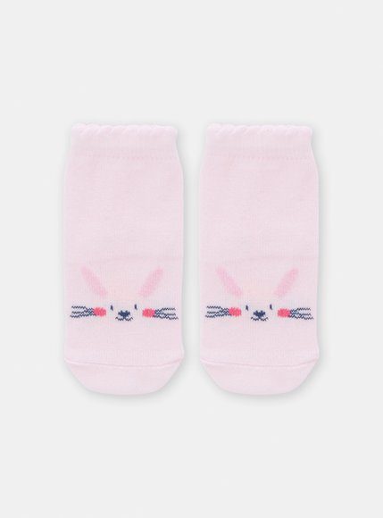 Βρεφικές Κάλτσες Για Κορίτσια Light Pink Mouse