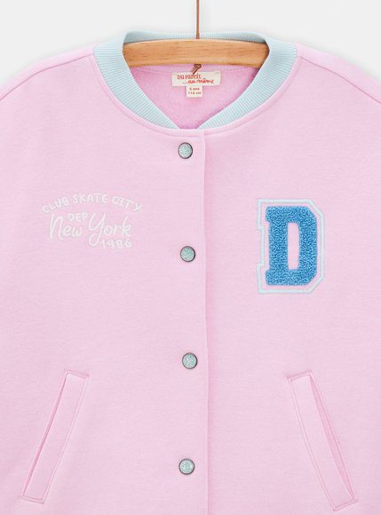 Παιδική Ζακέτα Για Κορίτσια - Μωβ Παιδική Ζακέτα Για Κορίτσια