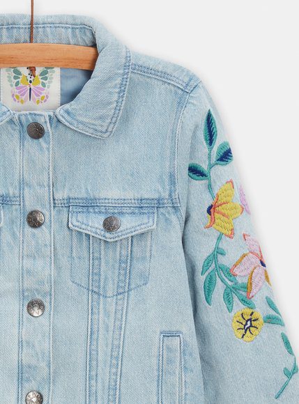 Παιδικό Μπουφάν Για Κορίτσια - Μπλε Παιδικό Μπουφάν Για Κορίτσια