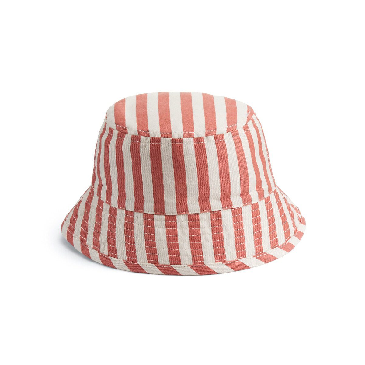Βαμβακερό ριγέ καπέλο Ροζ