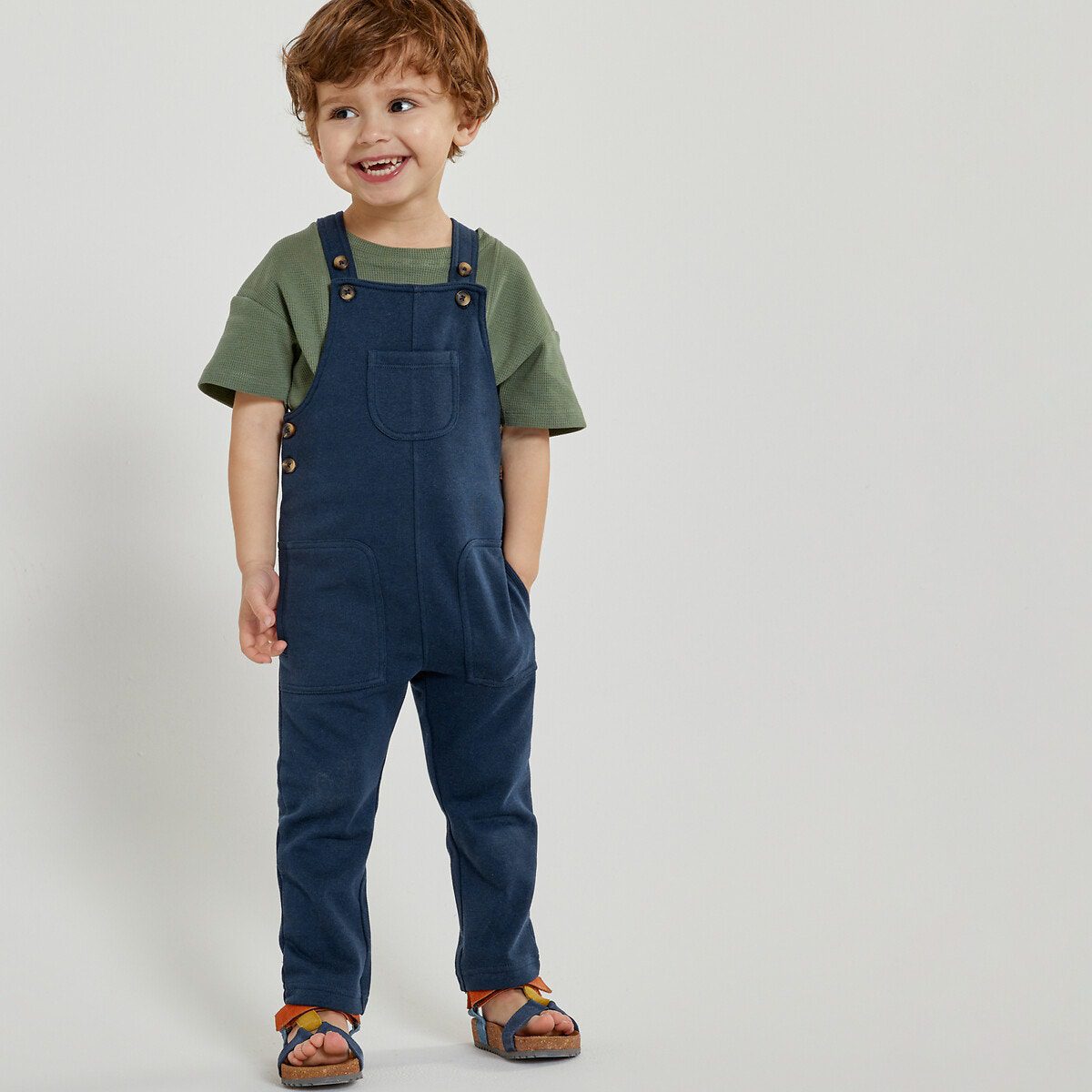 Σαλοπέτα από φανέλα Μπλε Σαλοπέτα από φανέλα Μπλε