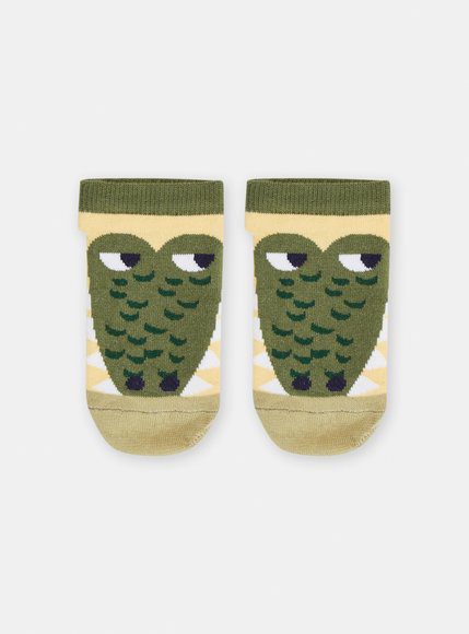 Παιδικές Κάλτσες Για Αγόρια Alligator - Κιτρινο