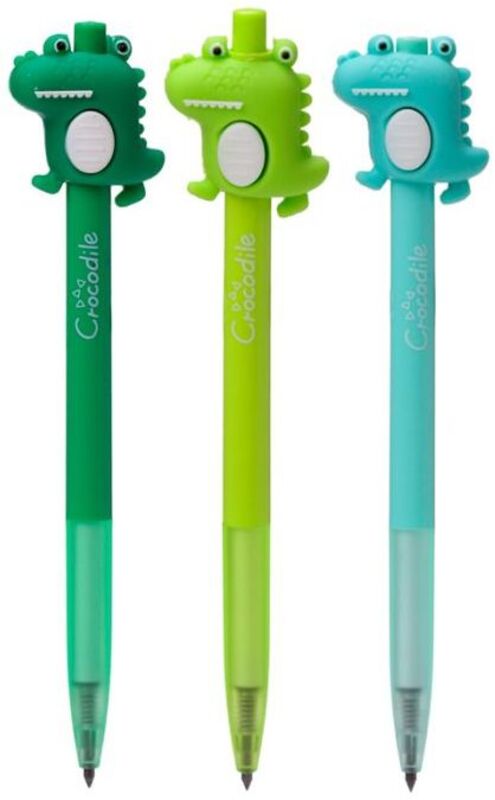 Puckator Μολύβι Everlasting Κροκόδειλος-3 Σχέδια-1Τμχ Puckator Μολύβι Everlasting Κροκόδειλος-3 Σχέδια-1Τμχ