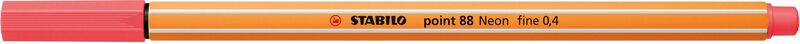 Stabilo Μαρκαδόρος Point 88/040 Neon Red Stabilo Μαρκαδόρος Point 88/040 Neon Red