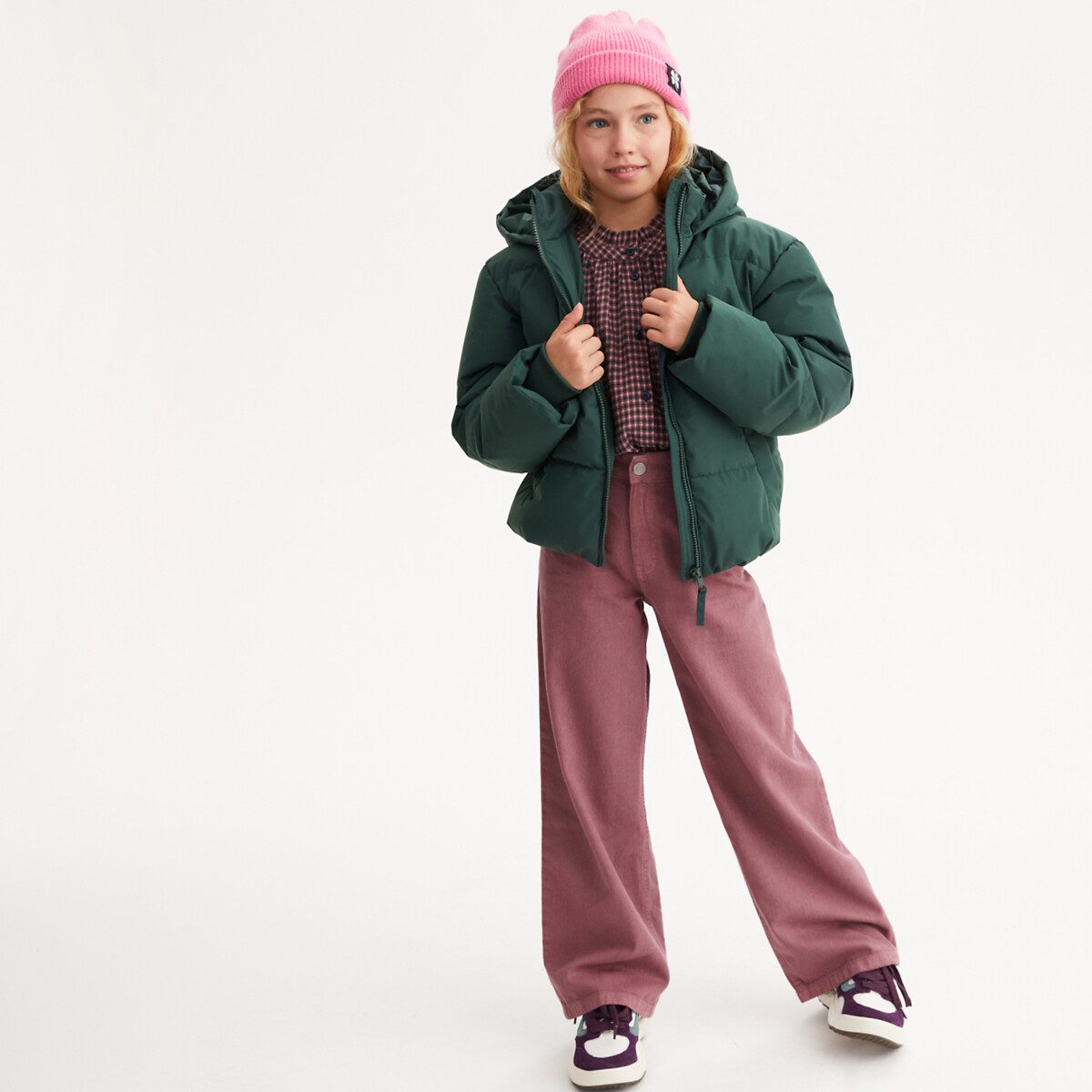 Φαρδύ παντελόνι Ροζ Φαρδύ παντελόνι Ροζ