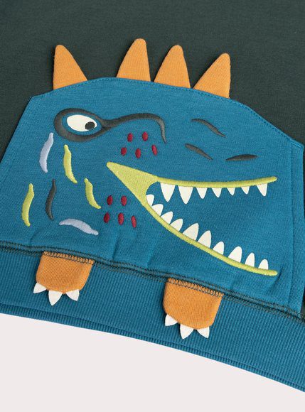 Παιδικό Φούτερ Για Αγόρια Blue Dino - Πρασινο Παιδικό Φούτερ Για Αγόρια Blue Dino