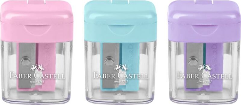 Faber Castell Ξύστρα Mini Box-3 Χρώματα-1Τμχ Faber Castell Ξύστρα Mini Box-3 Χρώματα-1Τμχ