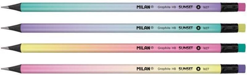 Milan Μολύβι Με Γόμα Sunset HB-4 Σχέδια-1Τμχ Milan Μολύβι Με Γόμα Sunset HB-4 Σχέδια-1Τμχ