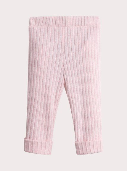 Βρεφικό Κολάν Για Κορίτσια Ribbed Pink Βρεφικό Κολάν Για Κορίτσια Ribbed Pink