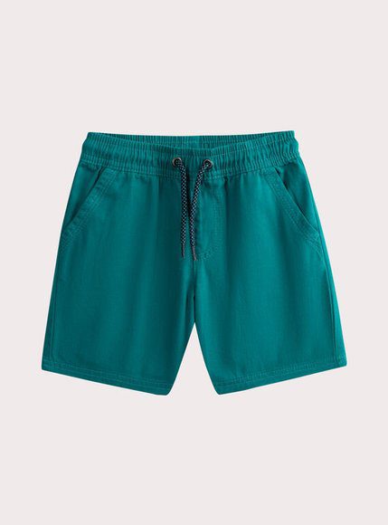 Παιδική Βερμούδα Για Αγόρια Turquoise Twill - Μπλε