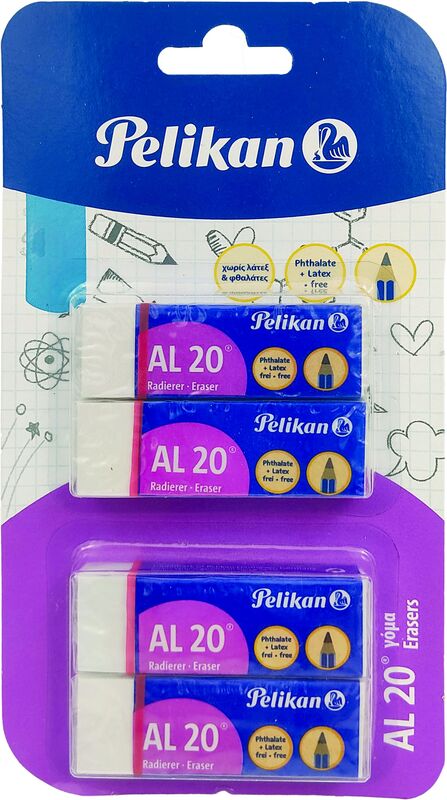 Pelikan Γομολάστιχες AL20 BL/4