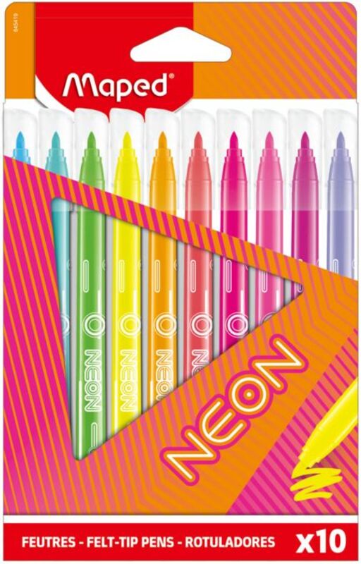 Maped Μαρκαδόροι Neon 10Τμχ