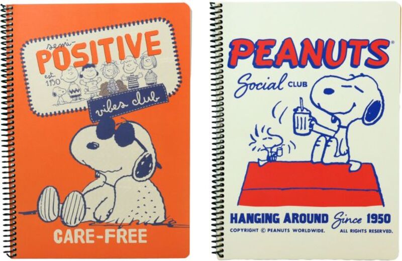 Peanuts Cottage Core-Friendship Wisdom Τετράδιο A4 Σπιράλ 2 Θεμάτων-2 Σχέδια-1Τμχ