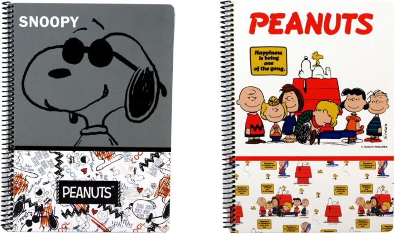 Peanuts Freehand-Persistence Τετράδιο A4 Σπιράλ 2 Θεμάτων- 2 Σχέδια-1Τμχ