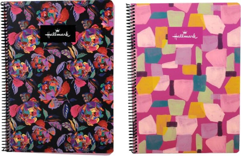Hallamark Cubes-Flowers Τετράδιο A4 Σπιράλ 2 Θεμάτων-2 Σχέδια-1Τμχ