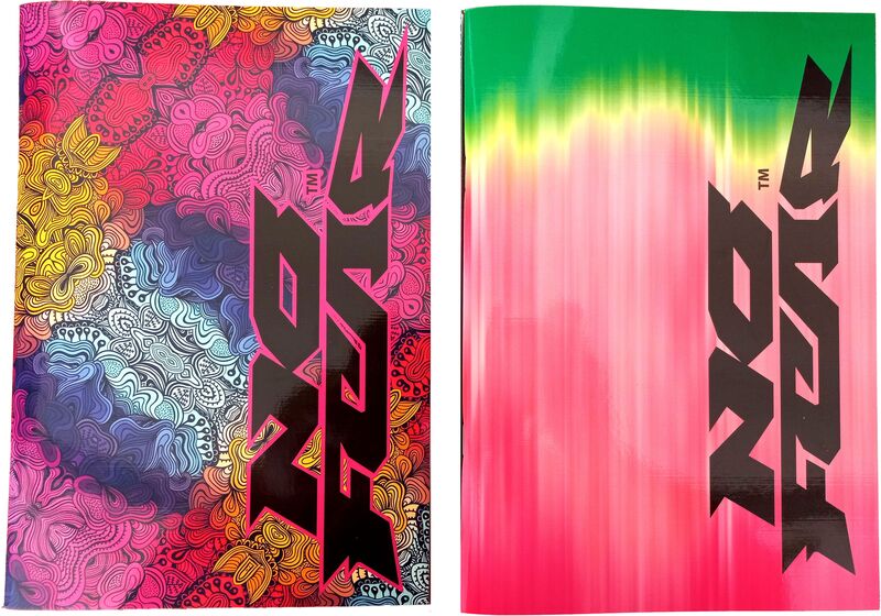 No Fear Ombre-Gradient Pink Τετράδιο 17X25-2 Σχέδια-1Τμχ