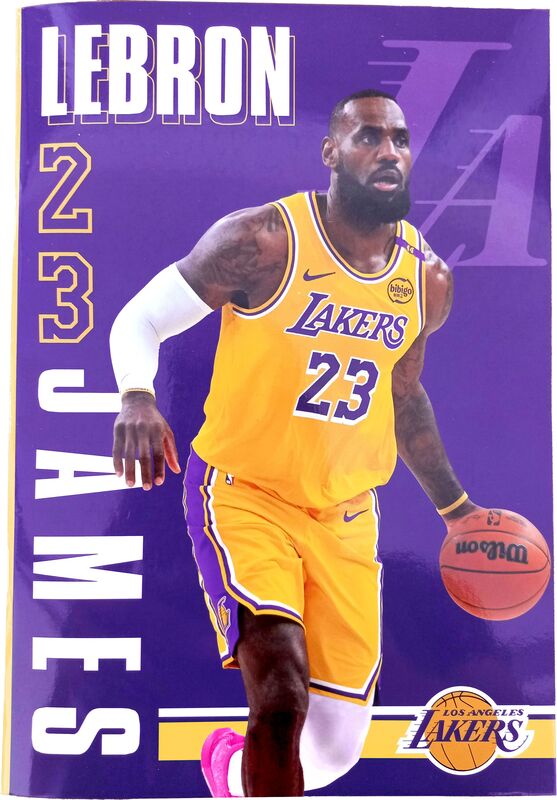 NBA James Τετράδιο 17X25