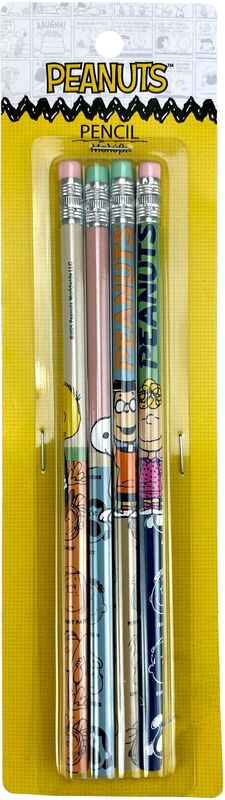 Peanuts Friends Μολύβι 4 Τμχ