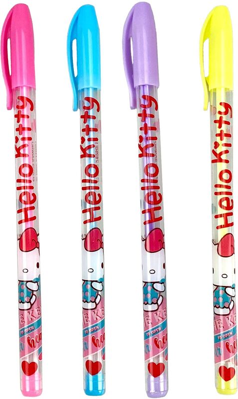 Hello Kitty Sweetheart Σετ 4 Στυλό